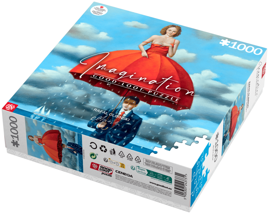 Puzzle Imagination: Rafał Olbiński Obrona przed banałem 1000 elementów